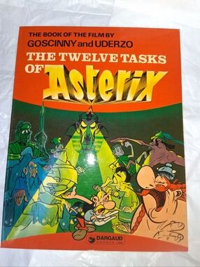 Asterix The Twelve Tasks Of Book Of The Film By Goscinny And Uderzo Vintage